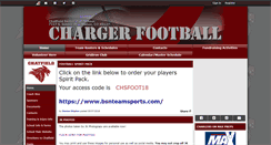Desktop Screenshot of chatfieldfootball.com